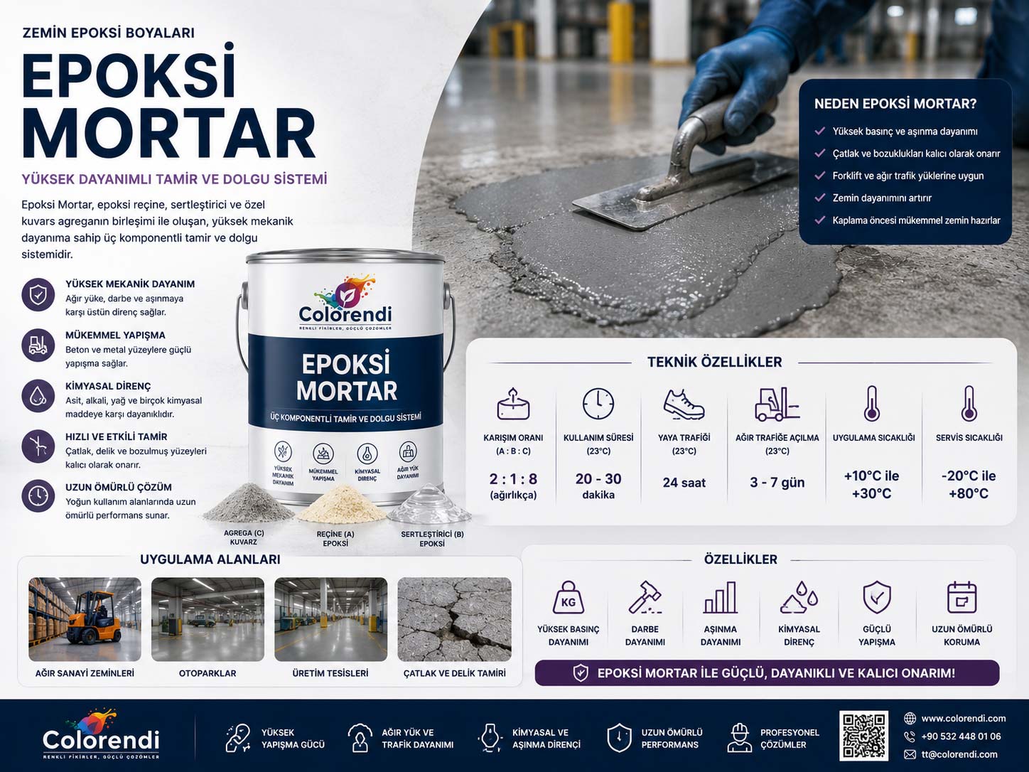 Epoksi Mortar